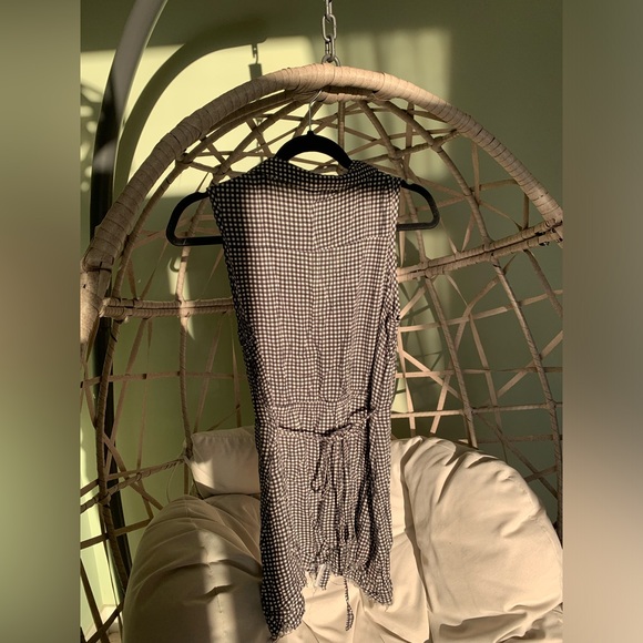 Black and white gingham romper 11•1•TYLHO - Picture 8 of 11